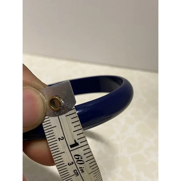 Women's Fashion Bangle Bracelet Blue - Picture 10 of 11